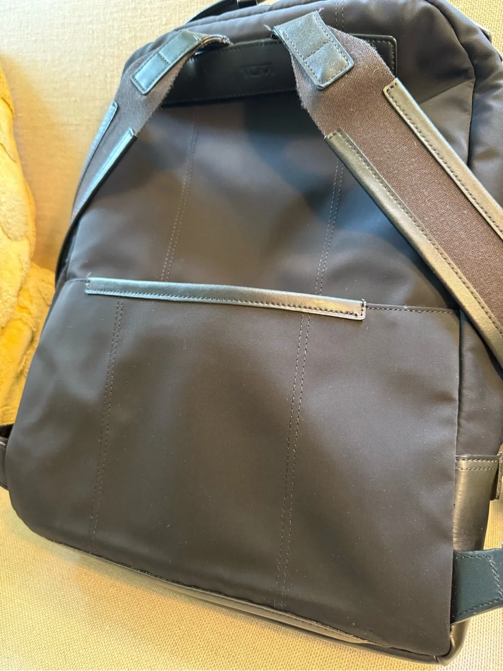 Men's Tumi Black Everyday Nylon Backpack - Harrison Bates style 66011D